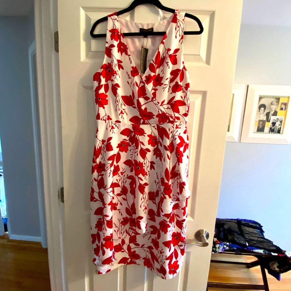 NWT Banana Republic tea length gorgeous colors